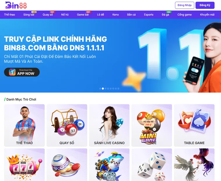 Cổng Game Bin88 - Tập Hợp Kho Trò Chơi Đa Dạng - Khổng Lồ Hấp Dẫn Mọi Cược Thủ